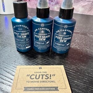Men’s Shaving Dollar Shave Club Doctor Carvers shave dew, shave cream,Blades